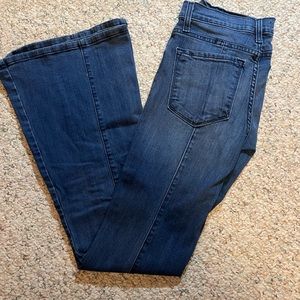 O2 Denim flare jeans. Sz 28